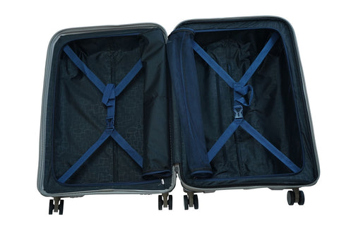 JUMP - Valise Moyenne - SONDO - Extensible - 4 roues - 66 cm - Champagne