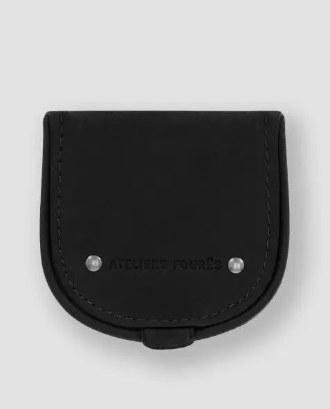 ATELIERS FOURES - Porte Monnaie - Grand Format - ELEOS - Fer à Cheval - Noir - sportium store