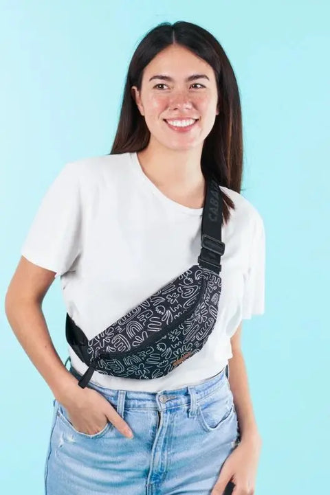 CABAIA - Sac Banane Small - Réversible - BELT BAG - Caen sportium