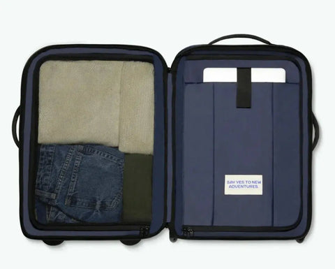 CABAIA - Valise Souple -55cm - AMIENS- Noir - sportium store
