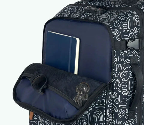 CABAIA - Valise Souple -55cm - AMIENS- Noir - sportium store