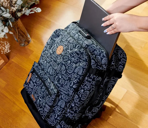 CABAIA - Valise Souple -55cm - AMIENS- Noir - sportium store