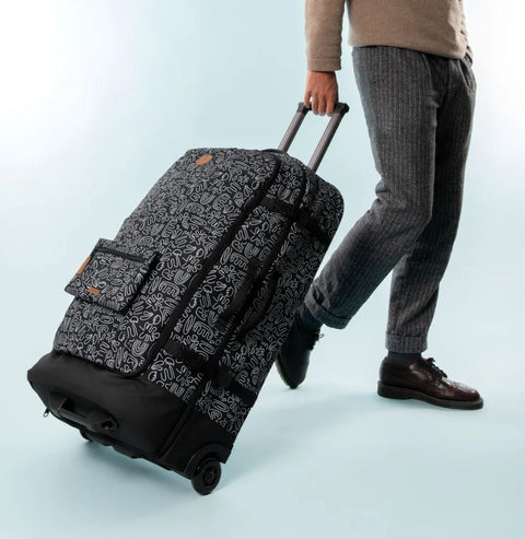 CABAIA - Valise Souple Large - 110L- Amiens- Noir sportium store