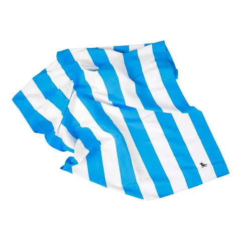 DOCK & BAY - Serviettes de Plage - XL (200x90cm) - Séchage Rapide - Bleu Bondi - sportium store