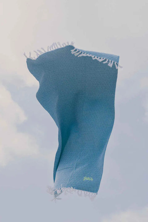 GILI'S - Fouta en Coton - vert d’eau - sportium store