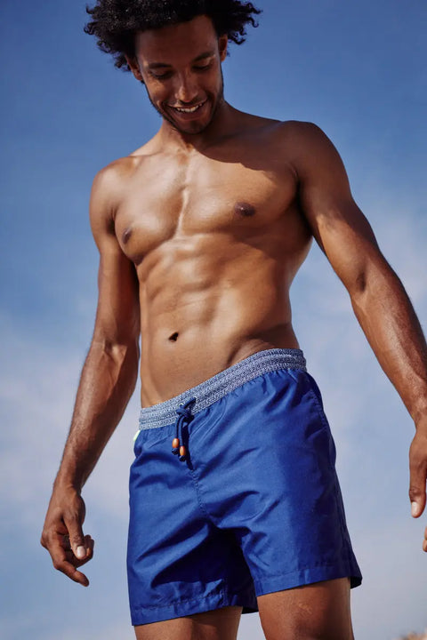GILI'S - Short de bain homme - TRAWANGAN - Bleu Intense - sportium store
