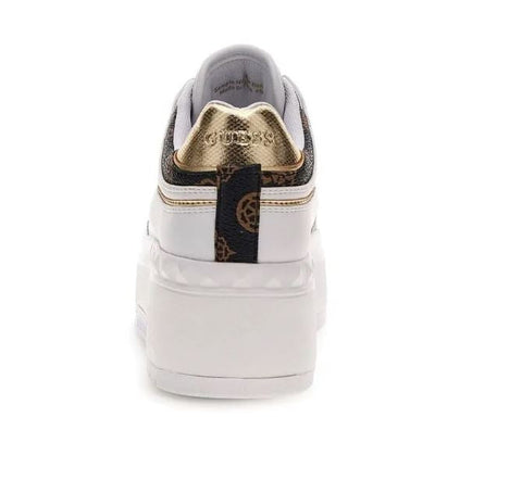 GUESS - Baskets RIDGEE - Blanc - Pour Femme sportium store