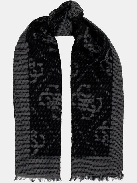 GUESS - Écharpes Salzburg - logo 4G - Noir sportium store