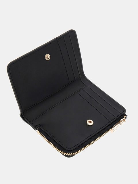 GUESS - Mini Portefeuille Laurel - logo 4G - Noir sportium store