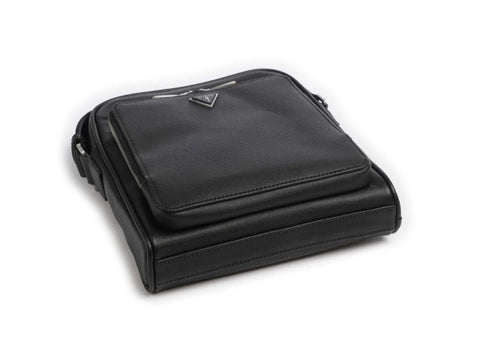 GUESS - Mini sac à bandoulière Milano saffiano - Noir sportium store