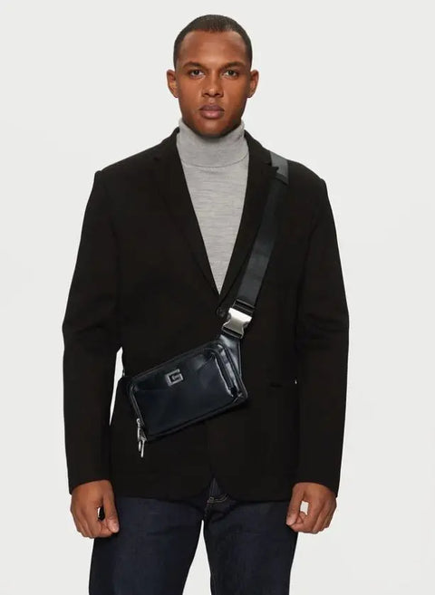 GUESS - Pochette à Bandoulière - Noir sportium store