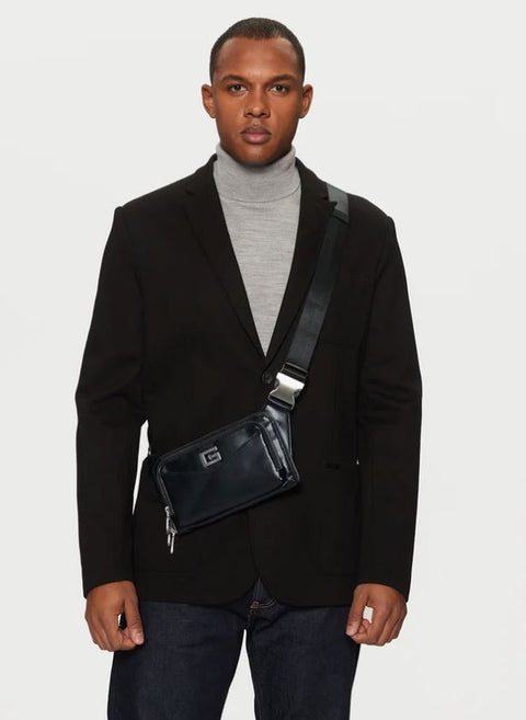 GUESS - Pochette à Bandoulière - Noir sportium store
