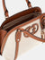GUESS - Sac à main Sebina charm - logotypé - Beige Caramel sportium store