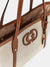 GUESS - Sac Porté épaule Sebina Charm Logotypé - Beige sportium store