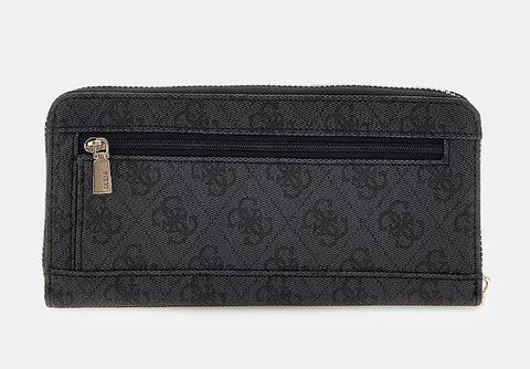 GUESS - Portefeuille Maxi Laurel - logo 4G - Noir sportium store