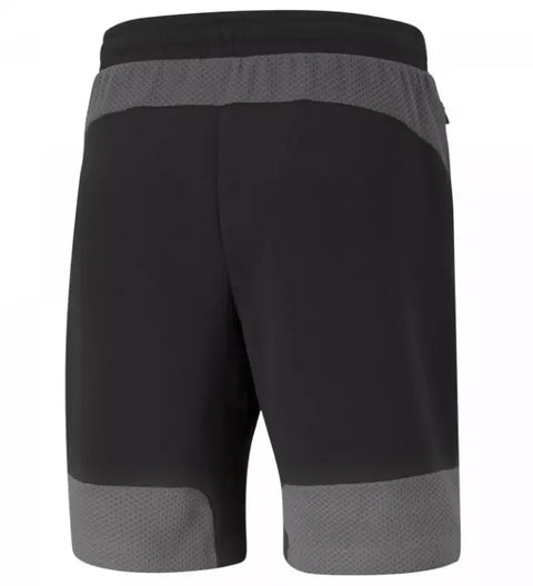 PUMA - Short de Football  - Homme - BVB Evostripe - Noir|Gris - sportium store