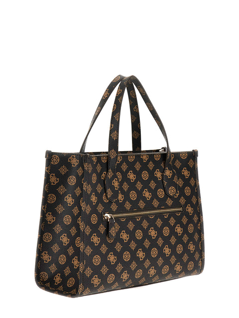 GUESS - Sac à Main - Silvana 2 - Noir - Moka Logo sportium store