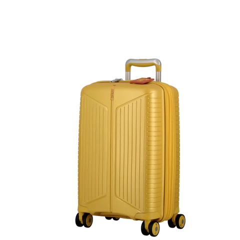 JUMP - Valise 4 roues - ÉVAÉ - Extensible - 55 cm - Jaune sportium V24