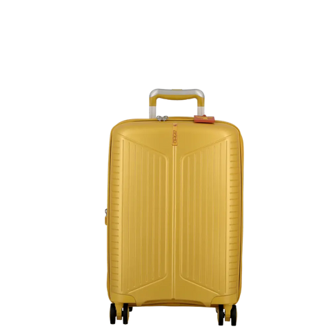 JUMP - Valise 4 roues - ÉVAÉ - Extensible - 55 cm - Jaune sportium V24