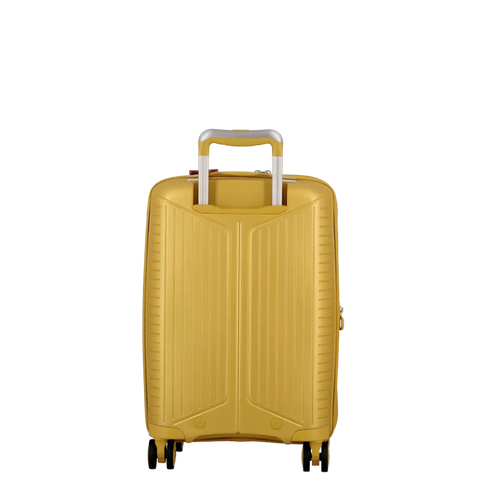 JUMP - Valise 4 roues - ÉVAÉ - Extensible - 55 cm - Jaune sportium V24