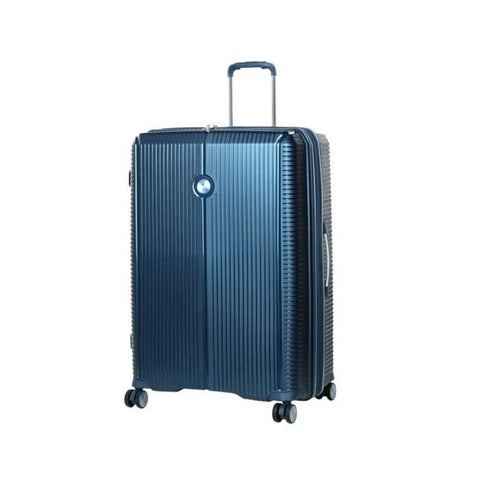 JUMP - Valise Jumbo -  SONDO -  4 roues - Extensible - 76 cm - Bleu - sportium store