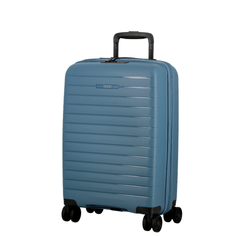 JUMP - Valise 4 roues - STRIPER - Extensible - 55 cm - Bleu