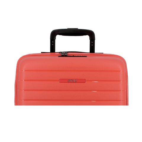 JUMP - Valise 4 roues - STRIPER - Extensible - 55 cm - Corail