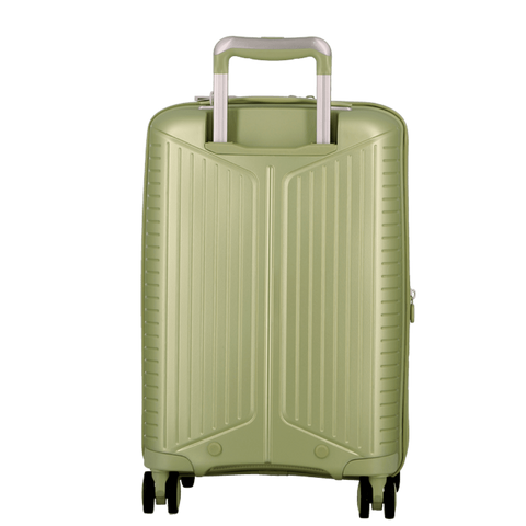 JUMP - Valise 4 roues - ÉVAÉ - Extensible - 55 cm - vert clair