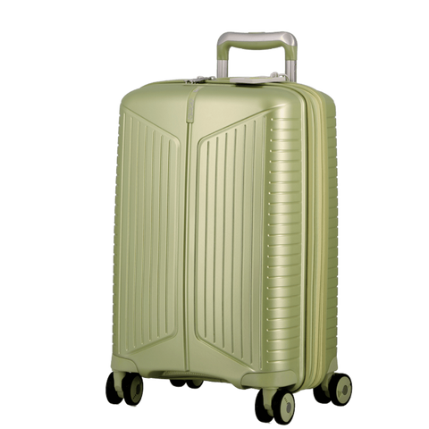 JUMP - Valise 4 roues - ÉVAÉ - Extensible - 55 cm - vert clair