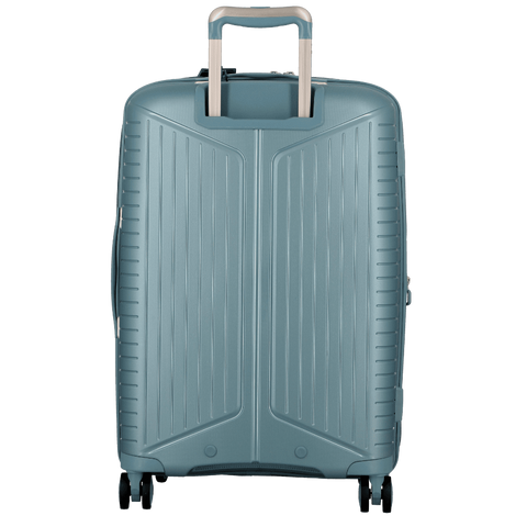 JUMP - Valise 4 roues - ÉVAÉ - Extensible - 66 cm - Bleu Ciel