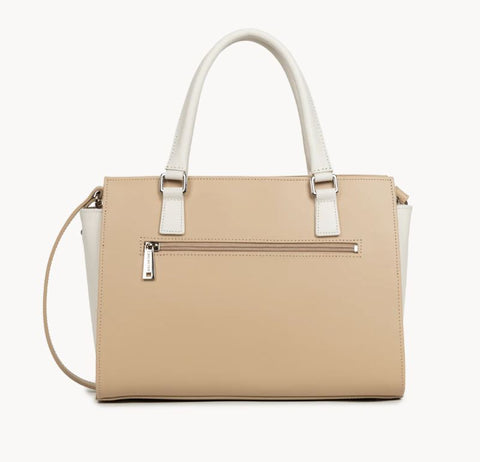 LANCASTER - Grand Sac à Main - Smooth - Beige Ecru sportium store