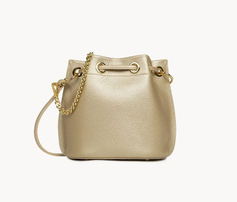 LANCASTER - Petit Sac Seau - Alba Double - Champagne sportium store
