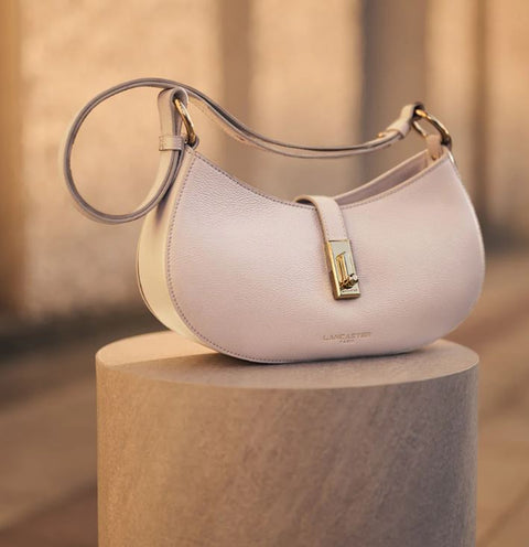 LANCASTER - Petit Sac à Bandoulière - Milano Horizon - Galet Rosé sportium store