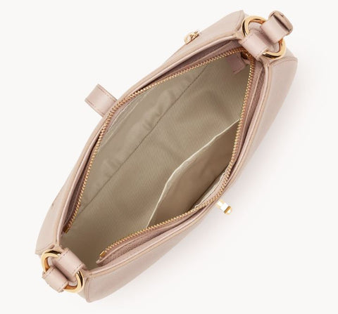 LANCASTER - Petit Sac à Bandoulière - Milano Horizon - Galet Rosé sportium store