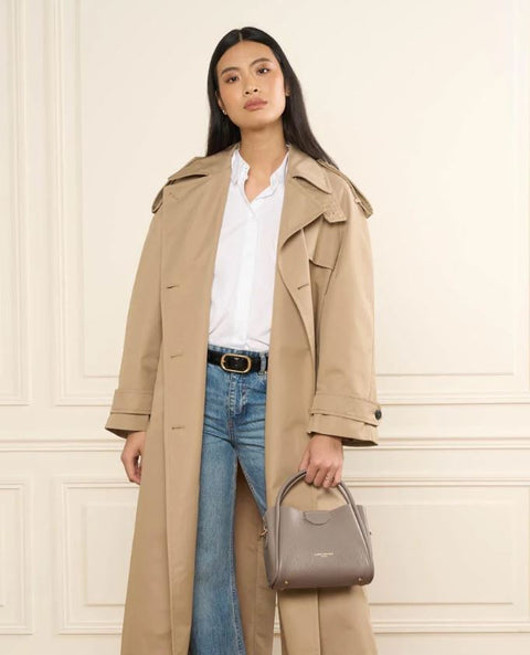 LANCASTER - Petit Sac à Main - Ida Double - Galet sportium store