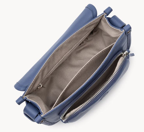 LANCASTER - Petit sac à bandoulière - Soft Selma - Bleu Jeans sportium store