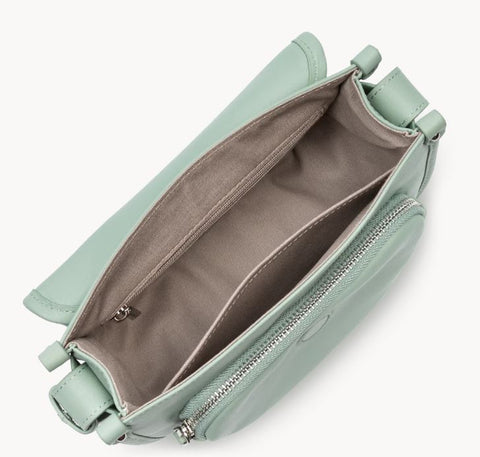 LANCASTER - Petit sac à bandoulière - Soft Selma - Jade Gris sportium store