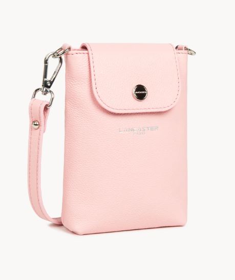 LANCASTER - Pochette Smartphone - Milano Bao - Rose fumée sportium store
