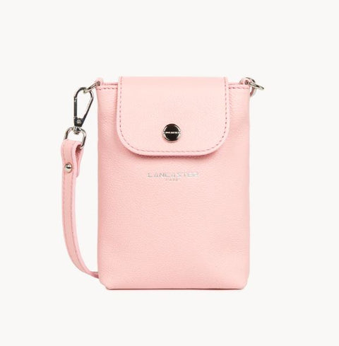 LANCASTER - Pochette Smartphone - Milano Bao - Rose fumée sportium store
