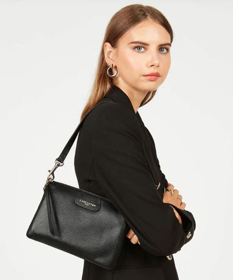 LANCASTER - Pochette Zippé M - Dune - Noir sportium store