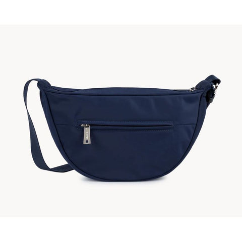 LANCASTER - Sac Banane zippé - Basic Vita - Bleu Foncé sportium store