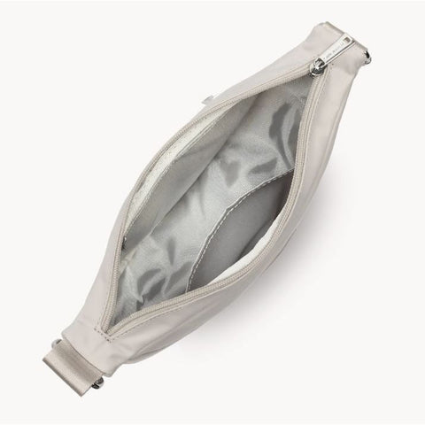 LANCASTER - Sac Banane zippé - Basic Vita - Gris Clair sportium store