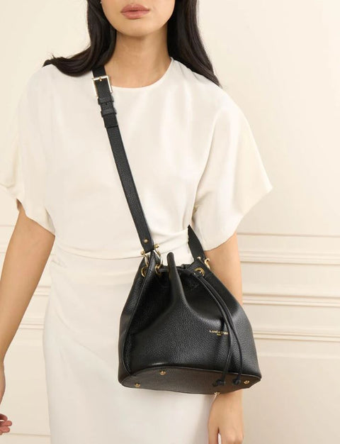 LANCASTER - Sac Seau M- Alba Double - Noir sportium store