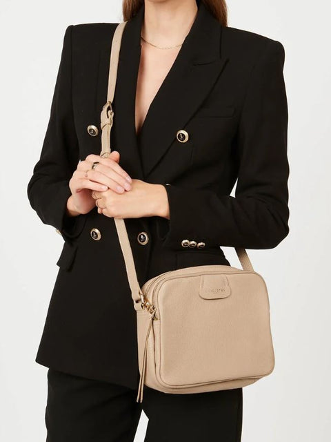 LANCASTER - Sac à Bandoulière M - Dune - Beige foncé sportium store