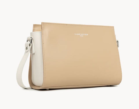 LANCASTER - Sac à Main - Smooth - Beige - Écru sportium store