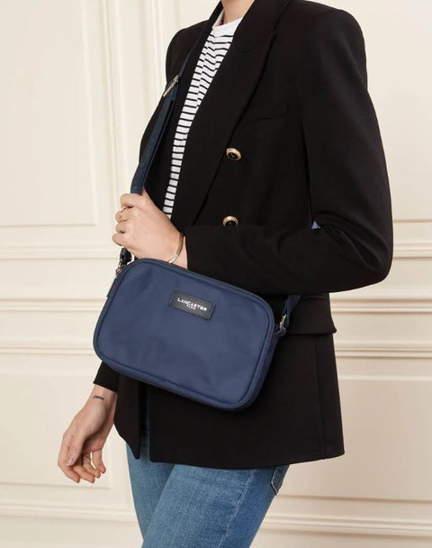 LANCASTER - Sac à bandoulière - Basic Vita - Bleu Foncé sportium store