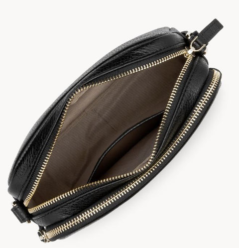 LANCASTER - Sac à bandoulière Zippé S - Dune - Noir sportium store