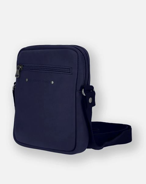 LES ATELIERS FOURES - Saccoche Cuir Homme - Zéphyr - Marine sportium store