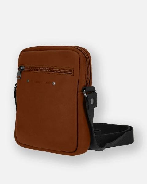 LES ATELIERS FOURES - Saccoche Cuir Homme - Zéphyr - Fauve sportium store