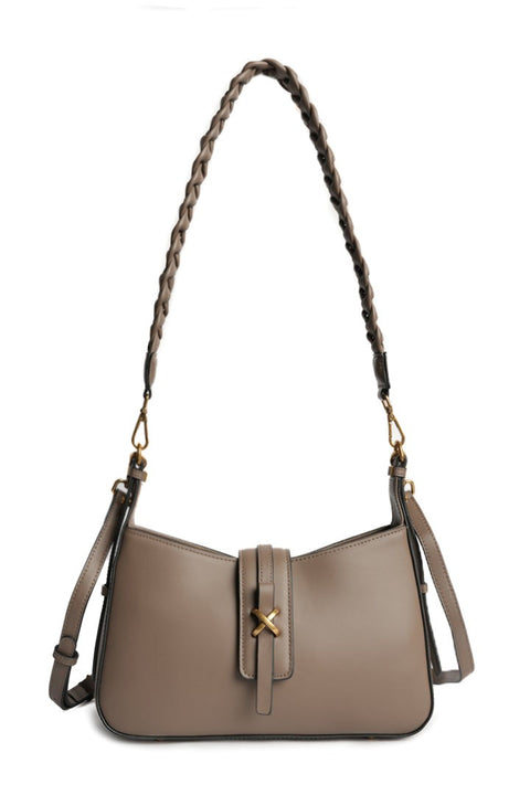 MAC ALYSTER - Sac Baguette - CAROLINE - Taupe sportium store